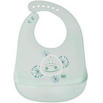 Babero de Silicona Rosa con Bolsillo Recoge Migas Saro Nature 1 Unidad