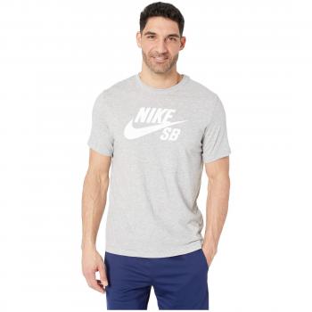 Nike M Nk SB Dry tee Dfct Logo Camiseta, Hombre, dk Grey Heather/White, 2XL