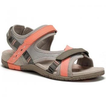 Sandalias de Mujer Chiruca Polinesia Planas Beige Piel Sintética
