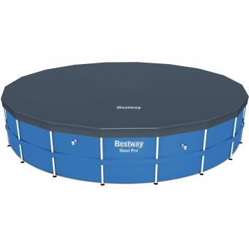 08321335 Cobertor Piscina Estructura Metálica Ø 549cm