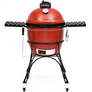 Kamado Joe KJ23RH Classic I Charcoal Grill, Blaze Red