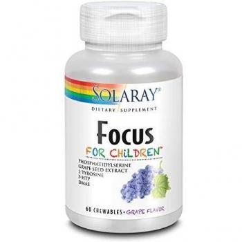 Solaray Focus for Children Supplements, 60 Count
