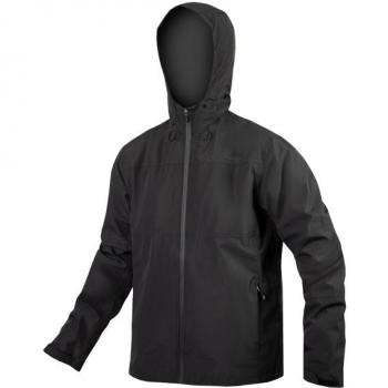 Chaqueta cortavientos impermeable Endura Hummvee 3 en 1 ciclismo hombre Negro (L)