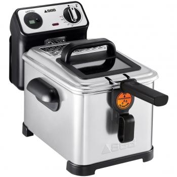 SEB Filtra Pro 4L FR518100 Freidora Semiprofesional Independiente Solo Negro, Acero Inoxidable 2300 W