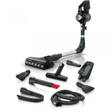 Aspiradora escoba sin cable Bosch BCS711EXT, 0.3 L, Negro y Rojo