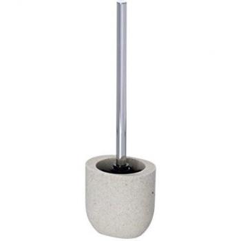 Wenko Puro Escobillero, Poliresina, Beige, 9 x 11.2 x 37 cm
