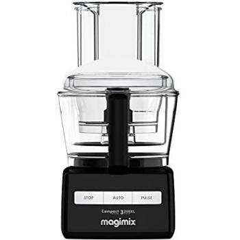 Robot de Cocina Multifuncional Compact 3200XL Negro con Exprimidor Incluido