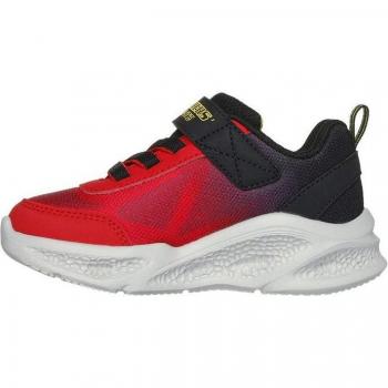 Zapatillas Skechers Meteor-Lights Rojo Niño