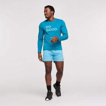 Short de hombre Cotopaxi Brinco 5, color azul cielo, talla M