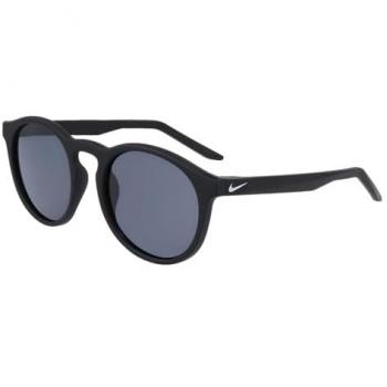 Nike Swerve P FD1850 Polarized Sunglasses - Matte Black, Unisex, Full-Rim, Round Frame