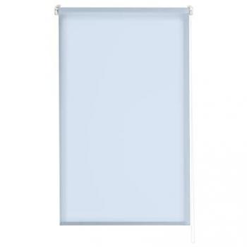 Estor Enrollable Translúcido Liso Easyfix Modelo Aral Azul 100 x 180 cm