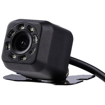 Kranich 8 × infrarrojos cámara ledes Asistente de aparcamiento con ángulo de 170 ° Coche Trasera Vista Reverse Backup Parking Cámara HD visión nocturna resistente al agua hacia atrás cámara Camera