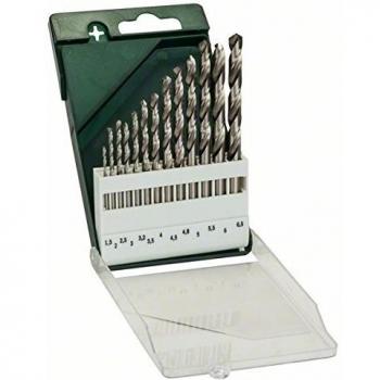 Bosch 2 609 255 061 - Juego de 13 pzas. de brocas para metal HSS-G, DIN 338