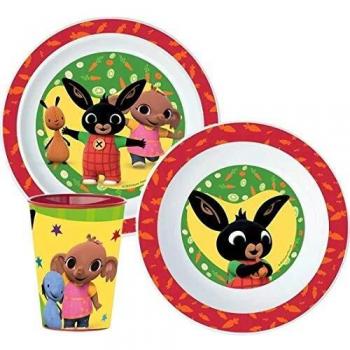 Bing - Juego de 3 platos + vaso