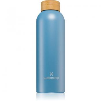 Waterdrop Thermo Steel Turquoise Matt 600 ml Stainless Steel Water Bottle