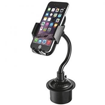 Trust Urban - Soporte para Smartphone para el compartimento de bebida del coche, negro