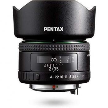 Objetivo Pentax HD FA 35 mm f/2 AL - Lente estándar para réflex de formato completo con revestimiento de alta calidad (montura KAF)