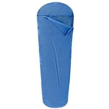 Ferrino Comfort Liner Mummy Saco de Dormir Tiempo Libre y Senderismo, Adultos Unisex, Azul