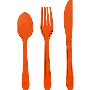 Tenedores Set 10 Naranja Modus Vivendi