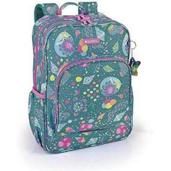 Gabol | Mochila Adaptable a Carro Mimic Turquesa con Espalda termoformada