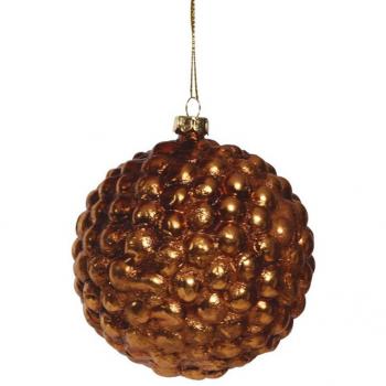 Colgante Bola con Burbujas Oro de 90 mm