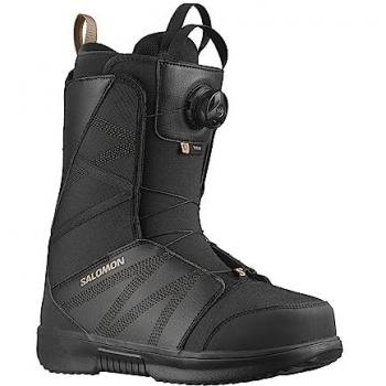 Salomon Titan Boa Black 290 - Botas de Snowboard, sistema de cierre BOA, diseño negro, talla 290