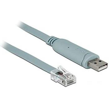 DeLOCK 63289 Tarjeta y Adaptador de Interfaz USB a RJ45, Compatible con USB 2.0, Soporta velocidades de hasta 100 Mbps, Plug and Play, Compatible con sistemas Windows y macOS