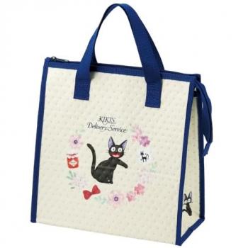 Bolsa Térmica de Almuerzo Kiki Servicio de Entrega Studio Ghibli Jiji Flower Garland