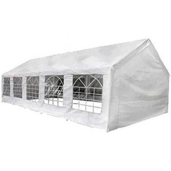 Carpa para fiestas 10 x 5 m. blanco
