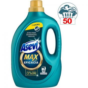 Detergente líquido Max Active Higyenic - Asevi - 50 lavados