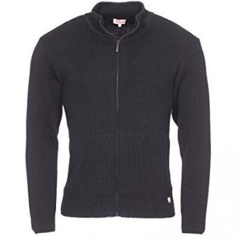 Heritage Black Cardigan by Armor-Lux Plouescat
