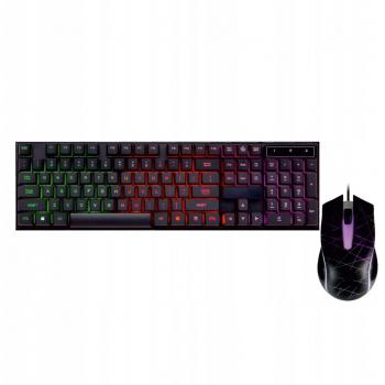 Kit USB: Teclado y Ratón Iluminados AK-50