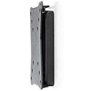 NEDIS Soporte TV Fijo de Pared Soporte TV Fijo de Pared | 13-27 | Peso máximo de Pantalla Compatible: 30 kg | Mínima Distancia de la Pared: 20 mm | Acero | Negro Negro