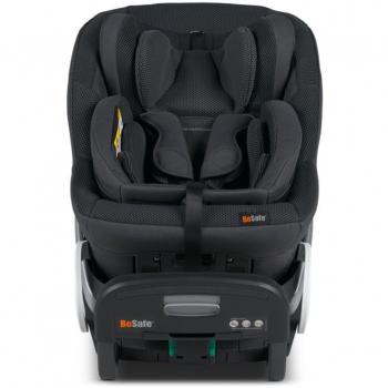Silla de coche BeSafe Stretch B i-Size antracite mesh para niños de 40 a 125 cm y hasta 36 kg (7 años)