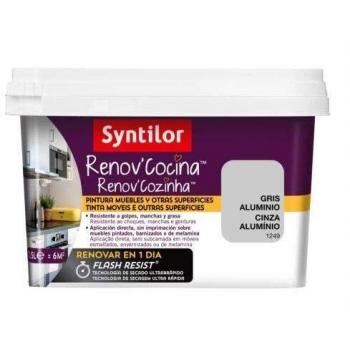 RULO PLUMA Pintura Renov Cocinas 0.5l Gris Aluminio 02373989