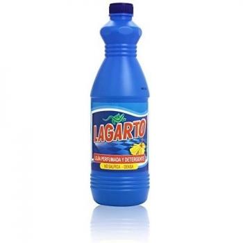 Lagarto Lejía Perfumada Y Detergente - No Salpica, Densa, color Multicolor, 1500 ml