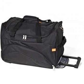 GABOL Bolso Ruedas Week. Bolso de Viaje, 50 cm, 15 litros, Negro