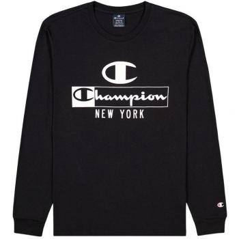 CAMISETA CHAMPION 217998-NBK CUELLO CAJA MANGA LARGA