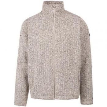 Chaqueta Polar Trespass Porlock para Hombre - Gris Claro, Talla M