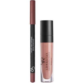 Golden Rose Matte Lipkit Pack Liquid Matte & Lipliner Warm Nude