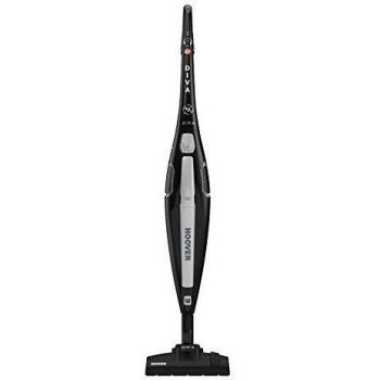 Aspiradora Escoba Hoover Diva DV16 011 con Filtro HEPA, Saco de 1.7L, 750W, Color Negro