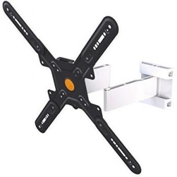 XFlat Soporte de Pared de TV 31L - inclinación, Giro, máx. 35-390mm Distancia de 35 kg de Pared con Doble Brazo para Monitor de TV Curva para 140 cm / 55Pulgadas / VESA400