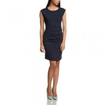 Kaffe Women's Round Neck Slim Dress - Midnight Marina, Size XL