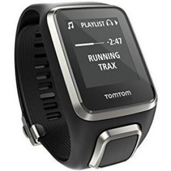 TomTom Spark Cardio Music Premium - Reloj Deportivo, Color Negro, Talla L
