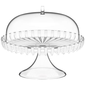Plato para Pastel con Tapa Transparente Dolce Vita 31cm H16