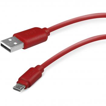 Sbs Cable Usb-Micro Usb 1 Metro Rojo