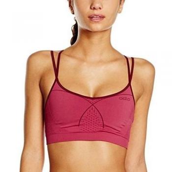 Odlo Sports Bra Seamless Soft BH Da, mujer, Sports Bra Seamless SOFT, Sangria/Zinfandel, extra-small