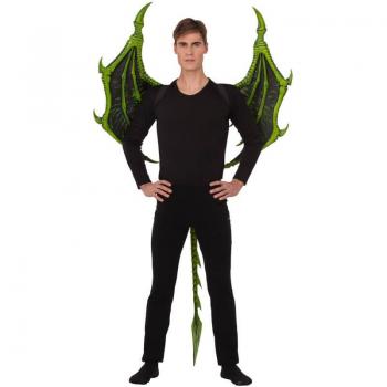 Alas de Dragón Verdes de 107x89x4 cm (Viving Costumes - 207832)