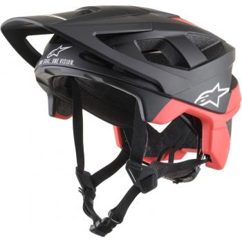 Casco Alpinestars Vector Pro MTB Atom Negro Rojo Mate - Talla M