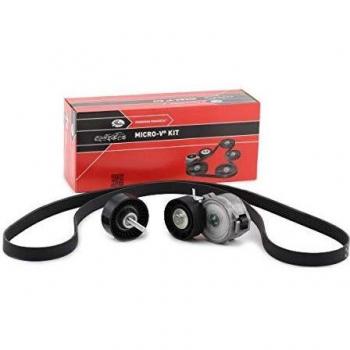 Gates K016PK1845 Juego de Correas Trapeciales Poli V